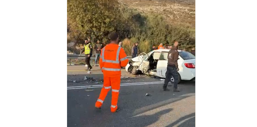 مصرع رجل من نحف بالجليل بحادث طرق